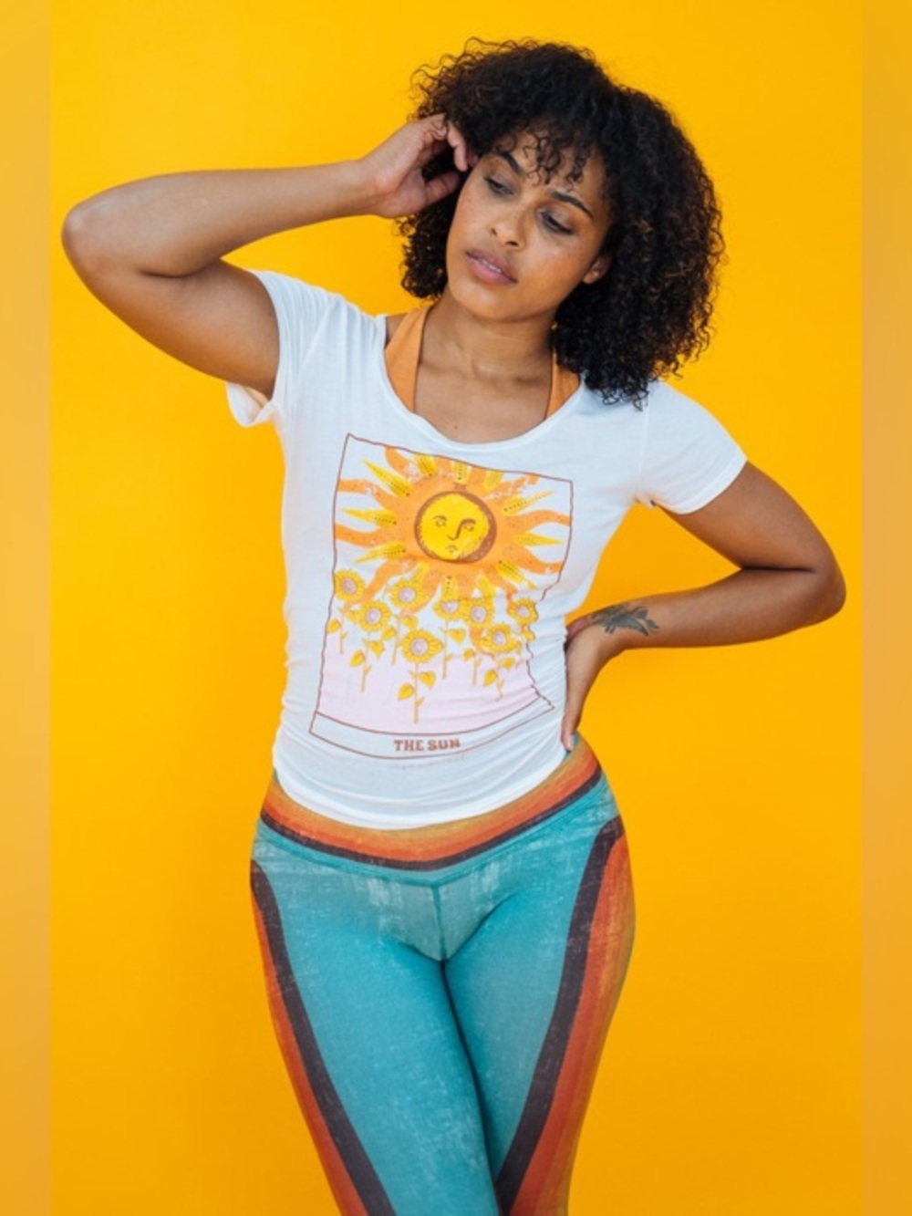 NWT Niyama Sol Santa Cruz Sun Tarot Shirt